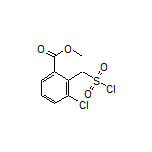 Methyl 3-Chloro-2-[(chlorosulfonyl)methyl]benzoate