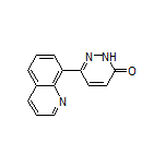 6-(Quinolin-8-yl)pyridazin-3(2H)-one