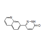 6-(Quinolin-7-yl)pyridazin-3(2H)-one