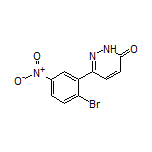 6-(2-Bromo-5-nitrophenyl)pyridazin-3(2H)-one
