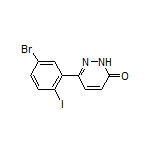 6-(5-Bromo-2-iodophenyl)pyridazin-3(2H)-one