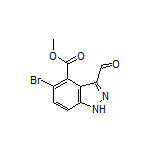 Methyl 5-Bromo-3-formyl-1H-indazole-4-carboxylate
