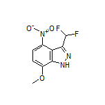 3-(Difluoromethyl)-7-methoxy-4-nitro-1H-indazole