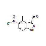 4-Methyl-5-nitro-1H-indazole-3-carbaldehyde
