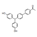 1-[4’-[Bis(4-hydroxyphenyl)methyl]-[1,1’-biphenyl]-4-yl]ethanone