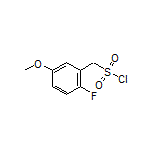 (2-Fluoro-5-methoxyphenyl)methanesulfonyl Chloride