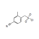 (4-Cyano-2-methylphenyl)methanesulfonyl Chloride