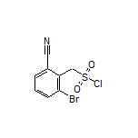 (2-Bromo-6-cyanophenyl)methanesulfonyl Chloride