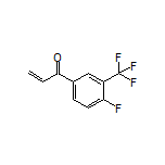 1-[4-Fluoro-3-(trifluoromethyl)phenyl]prop-2-en-1-one