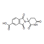 2-(3-Methyl-2,6-dioxo-3-piperidyl)-1,3-dioxoisoindoline-5-carboxylic Acid