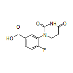 3-[2,4-Dioxotetrahydropyrimidin-1(2H)-yl]-4-fluorobenzoic Acid