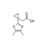 2-[1-(4,5-Dimethyloxazol-2-yl)cyclopropyl]acetic Acid