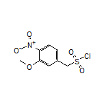 (3-Methoxy-4-nitrophenyl)methanesulfonyl Chloride