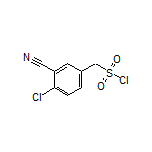 (4-Chloro-3-cyanophenyl)methanesulfonyl Chloride