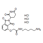 N-(5-Aminopentyl)-2-[[2-(2,6-dioxo-3-piperidyl)-1,3-dioxoisoindolin-4-yl]oxy]acetamide Trihydrochloride