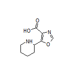 5-(2-Piperidyl)oxazole-4-carboxylic Acid