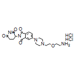 5-[4-[2-(2-Aminoethoxy)ethyl]piperazin-1-yl]-2-(2,6-dioxopiperidin-3-yl)isoindoline-1,3-dione Dihydrochloride