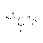 1-[3-Fluoro-5-(trifluoromethoxy)phenyl]prop-2-en-1-one