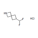 6-(Difluoromethyl)-2-azaspiro[3.3]heptane Hydrochloride