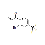 1-[2-Bromo-4-(trifluoromethyl)phenyl]prop-2-en-1-one