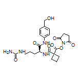 2,5-Dioxo-1-pyrrolidinyl (S)-1-[[1-[[4-(Hydroxymethyl)phenyl]amino]-1-oxo-5-ureido-2-pentyl]carbamoyl]cyclobutanecarboxylate