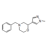 4-Benzyl-2-(1-methyl-1H-pyrazol-4-yl)morpholine