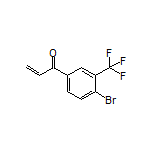 1-[4-Bromo-3-(trifluoromethyl)phenyl]prop-2-en-1-one