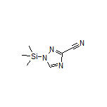 1-(Trimethylsilyl)-1H-1,2,4-triazole-3-carbonitrile