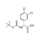 (R)-2-(Boc-amino)-2-(3,4-dichlorophenyl)acetic Acid