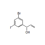 1-(3-Bromo-5-iodophenyl)prop-2-en-1-ol