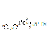 3-[1-Oxo-5-[4-(4-piperidylmethyl)piperazin-1-yl]isoindolin-2-yl]piperidine-2,6-dione Dihydrochloride