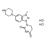 1-[1-Methyl-6-(piperazin-1-yl)-1H-indazol-3-yl]dihydropyrimidine-2,4(1H,3H)-dione Dihydrochloride