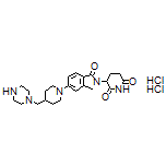 3-[1-Oxo-5-[4-(1-piperazinylmethyl)-1-piperidyl]isoindolin-2-yl]piperidine-2,6-dione Dihydrochloride