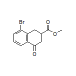 Methyl 8-Bromo-4-oxo-1,2,3,4-tetrahydronaphthalene-2-carboxylate