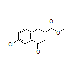 Methyl 6-Chloro-4-oxo-1,2,3,4-tetrahydronaphthalene-2-carboxylate