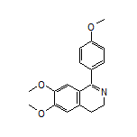 6,7-Dimethoxy-1-(4-methoxyphenyl)-3,4-dihydroisoquinoline