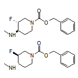 trans-1-Cbz-3-fluoro-N-methylpiperidin-4-amine