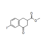 Methyl 6-Iodo-4-oxo-1,2,3,4-tetrahydronaphthalene-2-carboxylate