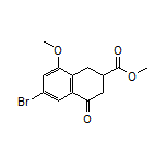 Methyl 6-Bromo-8-methoxy-4-oxo-1,2,3,4-tetrahydronaphthalene-2-carboxylate