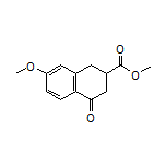 Methyl 7-Methoxy-4-oxo-1,2,3,4-tetrahydronaphthalene-2-carboxylate