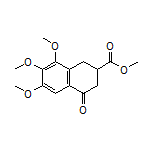 Methyl 6,7,8-Trimethoxy-4-oxo-1,2,3,4-tetrahydronaphthalene-2-carboxylate