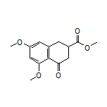 Methyl 5,7-Dimethoxy-4-oxo-1,2,3,4-tetrahydronaphthalene-2-carboxylate