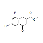 Methyl 6-Bromo-8-fluoro-4-oxo-1,2,3,4-tetrahydronaphthalene-2-carboxylate