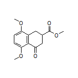Methyl 5,8-Dimethoxy-4-oxo-1,2,3,4-tetrahydronaphthalene-2-carboxylate