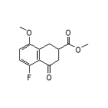 Methyl 5-Fluoro-8-methoxy-4-oxo-1,2,3,4-tetrahydronaphthalene-2-carboxylate