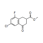 Methyl 6-Chloro-8-fluoro-4-oxo-1,2,3,4-tetrahydronaphthalene-2-carboxylate