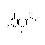 Methyl 6,8-Dimethyl-4-oxo-1,2,3,4-tetrahydronaphthalene-2-carboxylate