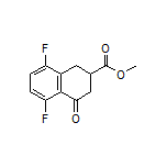 Methyl 5,8-Difluoro-4-oxo-1,2,3,4-tetrahydronaphthalene-2-carboxylate