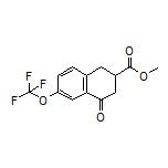 Methyl 4-Oxo-6-(trifluoromethoxy)-1,2,3,4-tetrahydronaphthalene-2-carboxylate