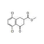 Methyl 5,8-Dichloro-4-oxo-1,2,3,4-tetrahydronaphthalene-2-carboxylate